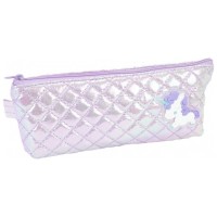 Пенал Cool For School перламутровий 1 відділення фіолетовий (CF87058)