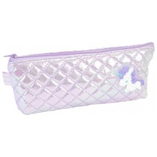 Пенал Cool For School перламутровий 1 відділення фіолетовий (CF87058)