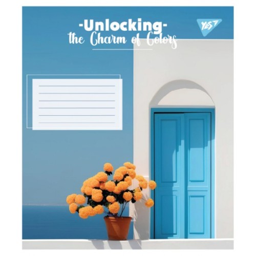 Зошит Yes Charm of Colors А5 96 аркушів лінія (767980)