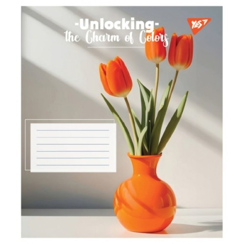 Зошит Yes Charm of Colors А5 96 аркушів лінія (767980)