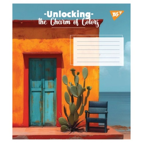 Зошит Yes Charm of Colors А5 96 аркушів лінія (767980)