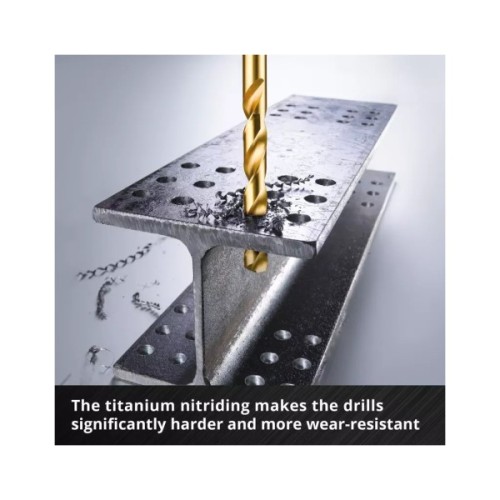 Набір свердл Einhell по металу 19шт, 1-10мм, кейс (427019)