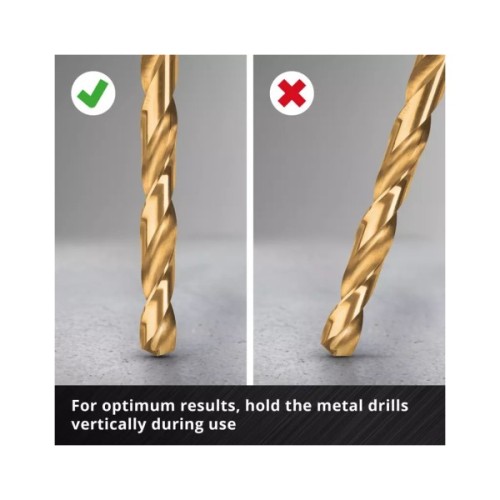 Набір свердл Einhell по металу 19шт, 1-10мм, кейс (427019)