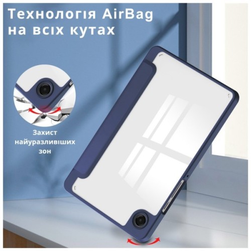 Чохол до планшета BeCover Soft Edge TPU Samsung Galaxy Tab A11 Plus SM-X236B 11.0" Deep Blue (715566)