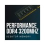 Модуль пам'яті для комп'ютера DDR4 16GB 3200 MHz Bulk PNY (MD16GSD43200-SI / M4U16S682QMMM52-12)