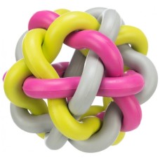 Іграшка для собак Trixie М'яч-клубок Гума 10 см (4011905326221)