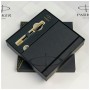 Ручка кулькова Parker INGENUITY Black Lacquer GT BP + блокнот Parker + подар.упак. GIFT24 (60 032b24)