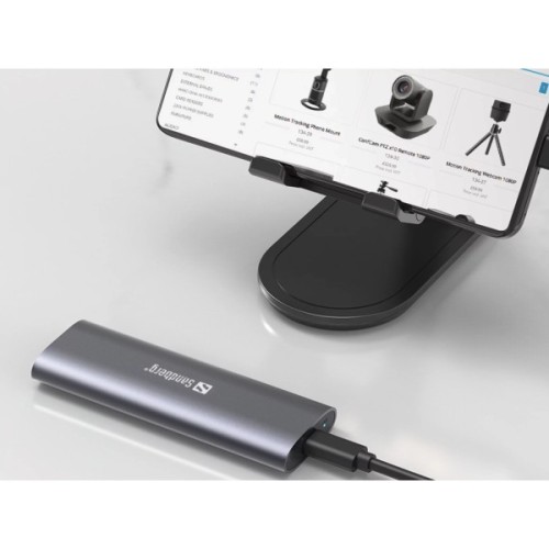 Кишеня зовнішня Sandberg SSD M.2, (NVMe) M-Key USB Type-C 3.2 (136-39)