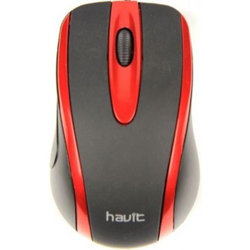 Мишка Havit V-MS753 USB Black/Red (23939)