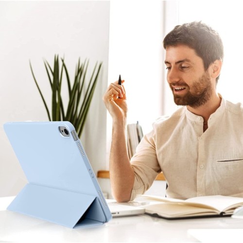 Чохол до планшета BeCover Tri Fold Soft TPU Silicone Apple iPad 10.9" 2022/24/11" 2025 Light Blue (708522)