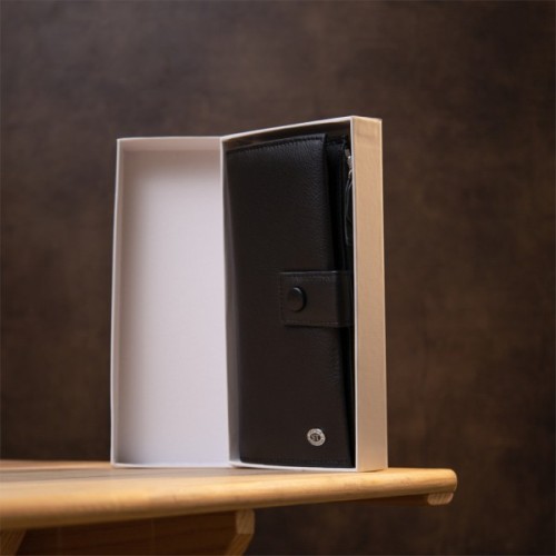 Гаманець ST Leather Чорний (19373)