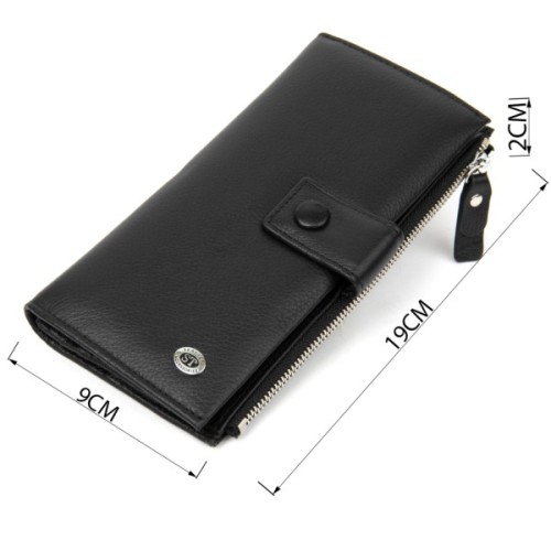 Гаманець ST Leather Чорний (19373)