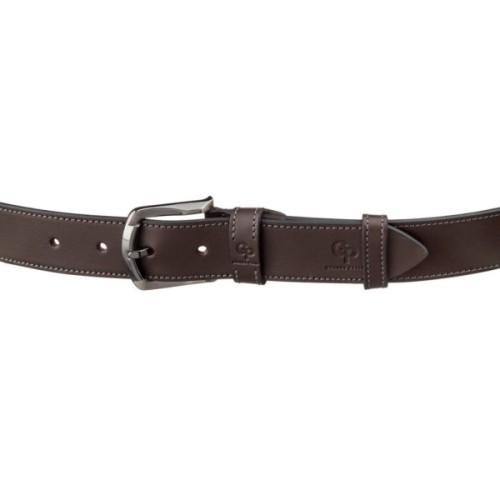 Ремінь Grande Pelle Джинсовий Коричневий (11158)