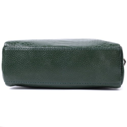 Сумка Vintage З натуральної шкіри Зелена (22802)