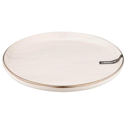 Тарілка Ardesto Marmo Бежева 19 см Десертна (AR2919MRB)