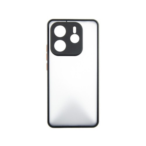 Чохол до мобільного телефона Dengos Kit Xiaomi Redmi Note 14 5G case Matte + glass (Black) (DG-KM-127)