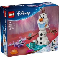 Конструктор LEGO Disney Princess Веселощі на пікніку Олафа та Бруні (43287)