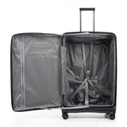 Валіза Bagland велика 96 л чорна (1140521762)