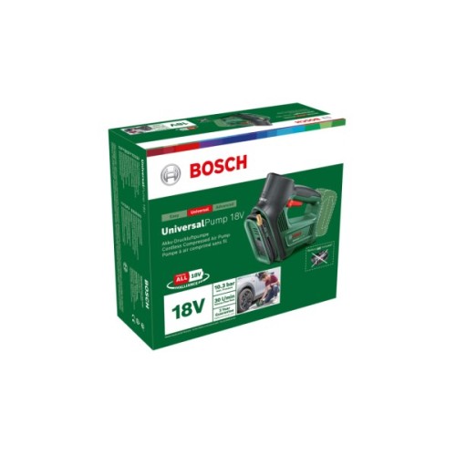 Автомобільний компресор Bosch UniversalPump, 18 В, (без АКБ та ЗП) (0.603.947.100)
