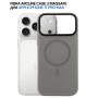 Чохол до мобільного телефона BeCover FIBRA ArcLine MagSafe Apple iPhone 17 Pro Max Gray (715389)