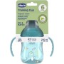 Поїльник-непроливайка Chicco Training Cup 200 мл. від 6 місяців (блакитна) (06921.25)