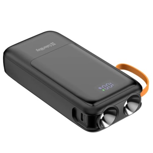 Батарея універсальна ColorWay 20 000 mAh PowerHub PD/22.5W, QC/4.0, Black (CW-PB200LP07BK)