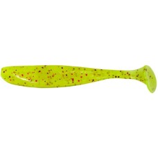 Силікон рибальський Keitech Easy Shiner 4" (7 шт/упак) ц:pal#01 chartreuseredflake (1551.05.65)