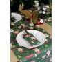 Доріжка на стіл Прованс Санта на зеленому 40х140 см (035779)