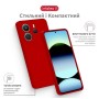 Чохол до мобільного телефона Intaleo SoftShell Xiaomi Redmi Note 14S 4G Red (1283126631366)