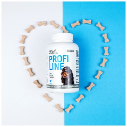 Вітаміни для собак ProVET Кальцій комплекс для кісток і зубів 100 табл. (4823082431649)