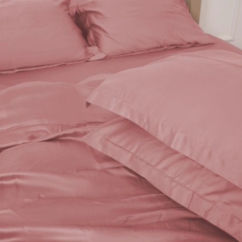 Постільна білизна MirSon Tencel №02 Pink 2x160x220 Сімейний Євро (2200009368615)