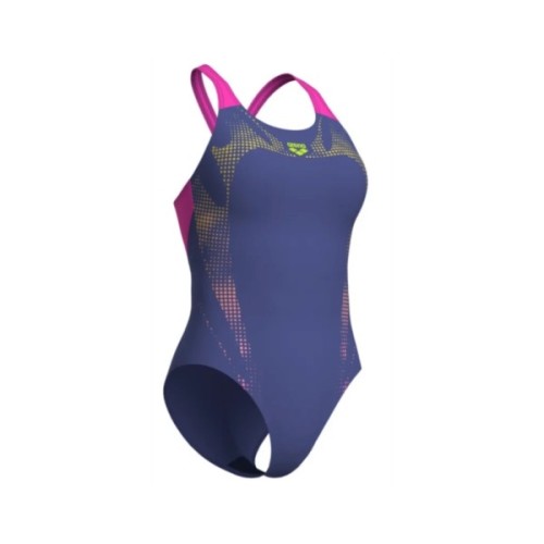 Купальник Arena Spider Web Swimsuit V Back 007988-890 рожевий 40 (3468337495987)