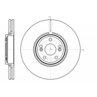 Гальмівний диск REMSA 61234.10