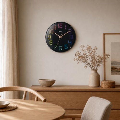 Настінний годинник Technoline Black (WT7410) (DAS304126)