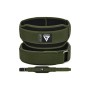 Атлетичний пояс RDX RX5 Double Belt неопреновий Army Green S (WBD-RX5AG-S)