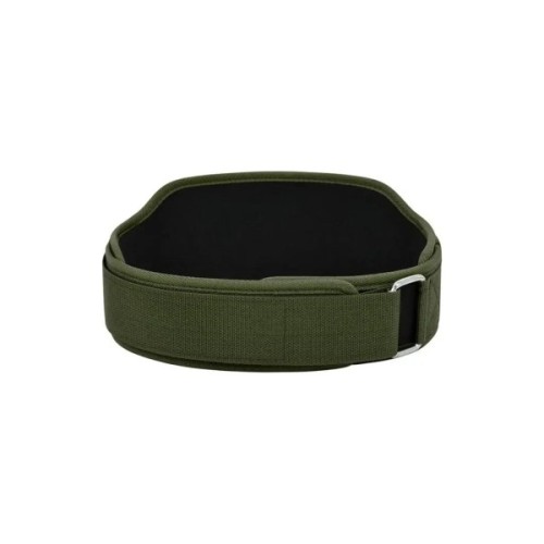 Атлетичний пояс RDX RX5 Double Belt неопреновий Army Green S (WBD-RX5AG-S)