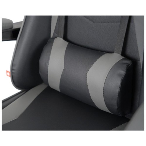 Крісло ігрове Аклас Бешкет ANF підліткове Чорний (PU-чорний/сірий) (00160338)