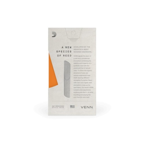 Тростина для саксофона D'Addario VENN Alto Saxophone Reed #2.0 (VAS0120G2)