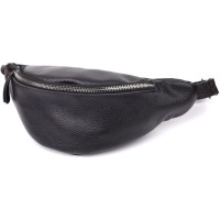 Сумка Shvigel З натуральної шкіри Чорна (23145)