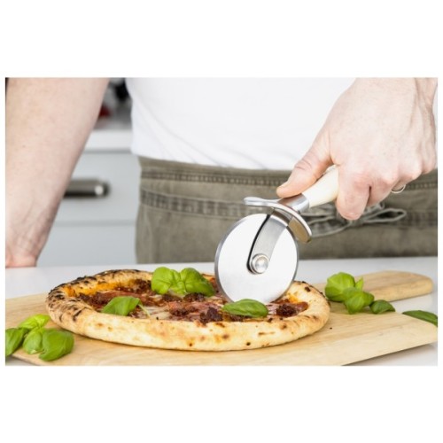 Ніж для піци KitchenAid Coreline, 22,7 см, кремовий (KAG113OHACE)