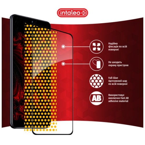 Скло захисне Intaleo Full Glue Xiaomi 12T/12T Pro Black (1283126546433)