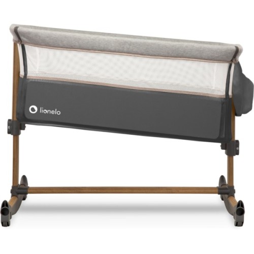 Ліжечко Lionelo приставне Leonie Grey Stone (LO-LEONIE GREY STONE)