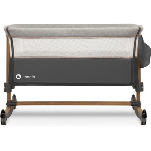 Ліжечко Lionelo приставне Leonie Grey Stone (LO-LEONIE GREY STONE)