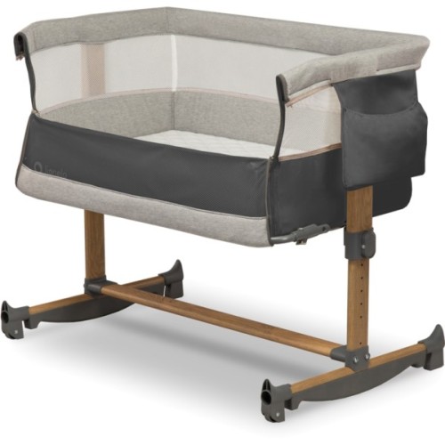 Ліжечко Lionelo приставне Leonie Grey Stone (LO-LEONIE GREY STONE)