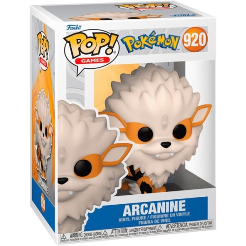 Фігурка Funko Pop Games: Pokemon - Arcanine (5908305243977)