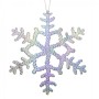 Ялинкова іграшка Novogod`ko Сніжинка 30 см Пластик Перламутр (974872)