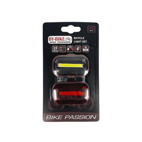 Комплект велофар Good Bike BY-Bike Three COB LED (99173-IS)