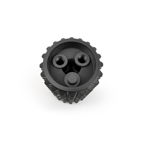 Масажний ролик Adidas Foam Ab Roller ADAC-11405 44 x 12,8 x 12,8 см Чорний (885652018678)