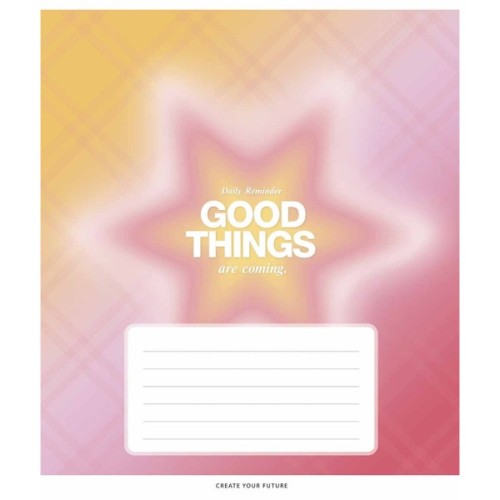 Зошит Школярик Good things 18 аркушів лінія (018-3526L)