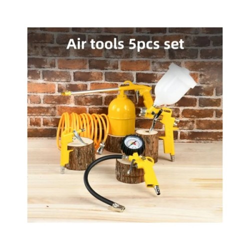 Набір інструментів Deli пневматичних 5 шт (EDL-QPQ-990G-5)